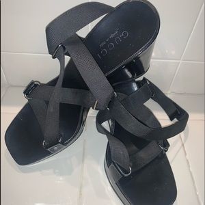 Gucci Wedge Sole Sandals